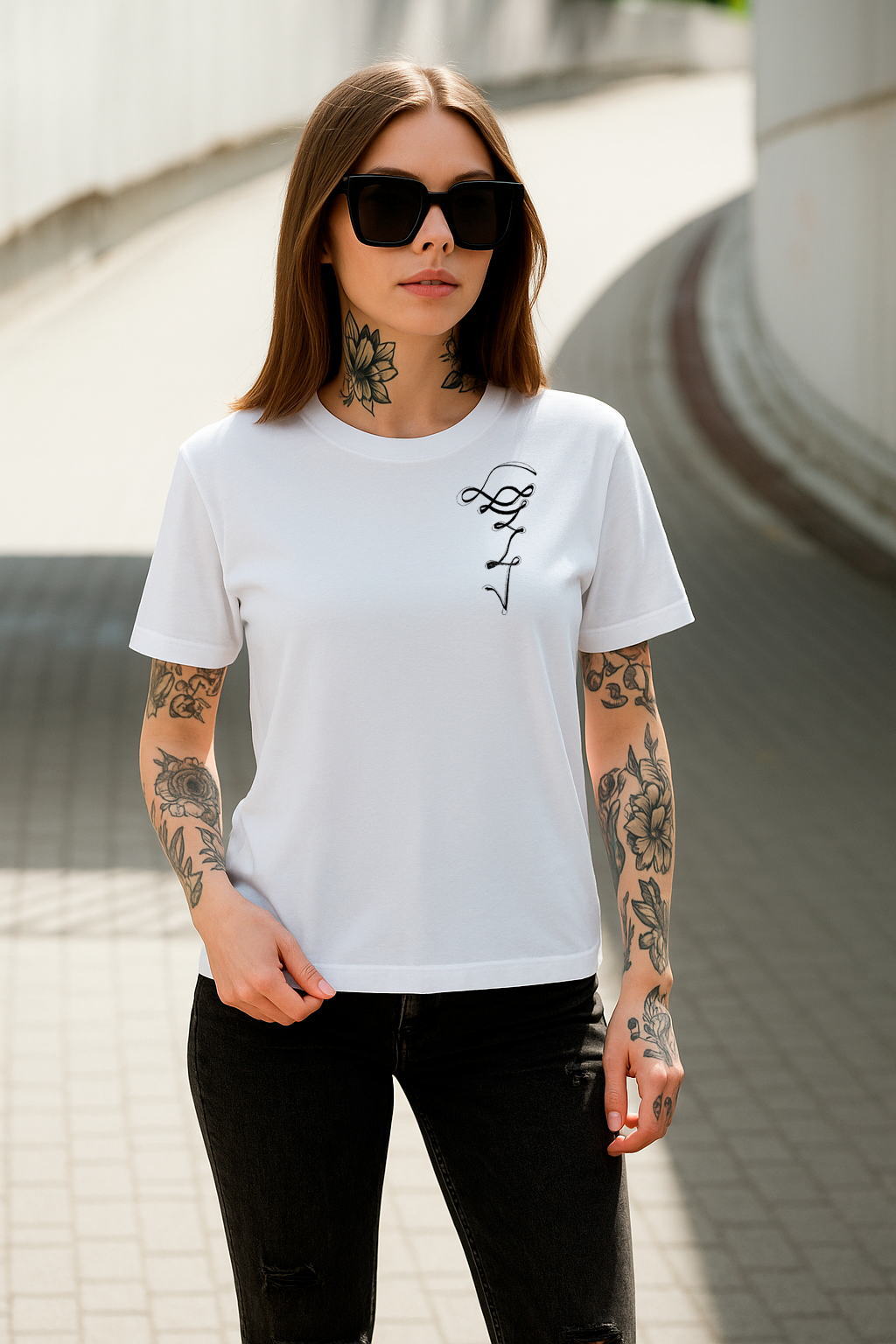 Unisex t-shirt - Eye Flower