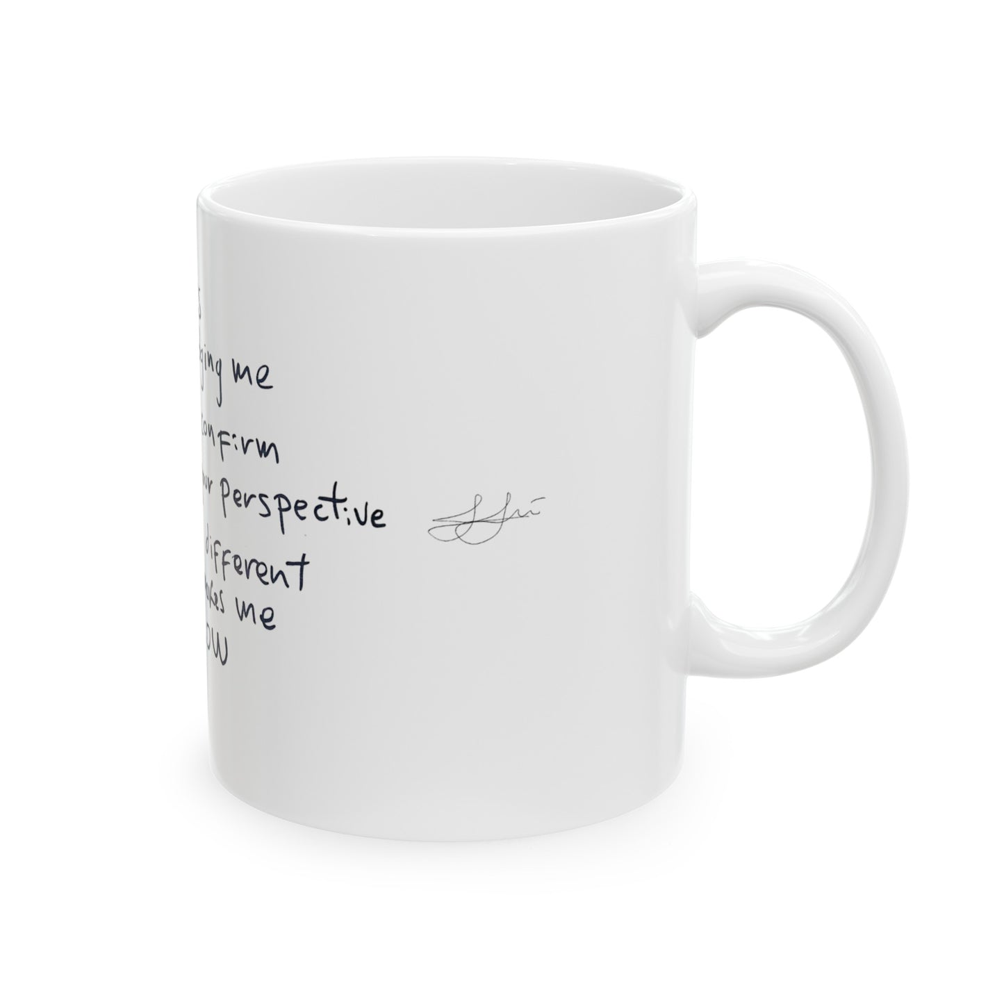 Thanks for judging me Ceramic Mug, (11oz, 15oz) By Arlides