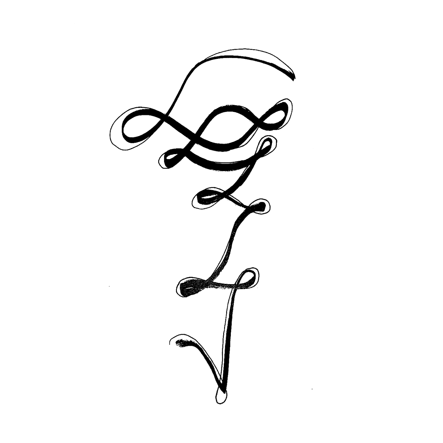Tattoo Flash - Eye flower