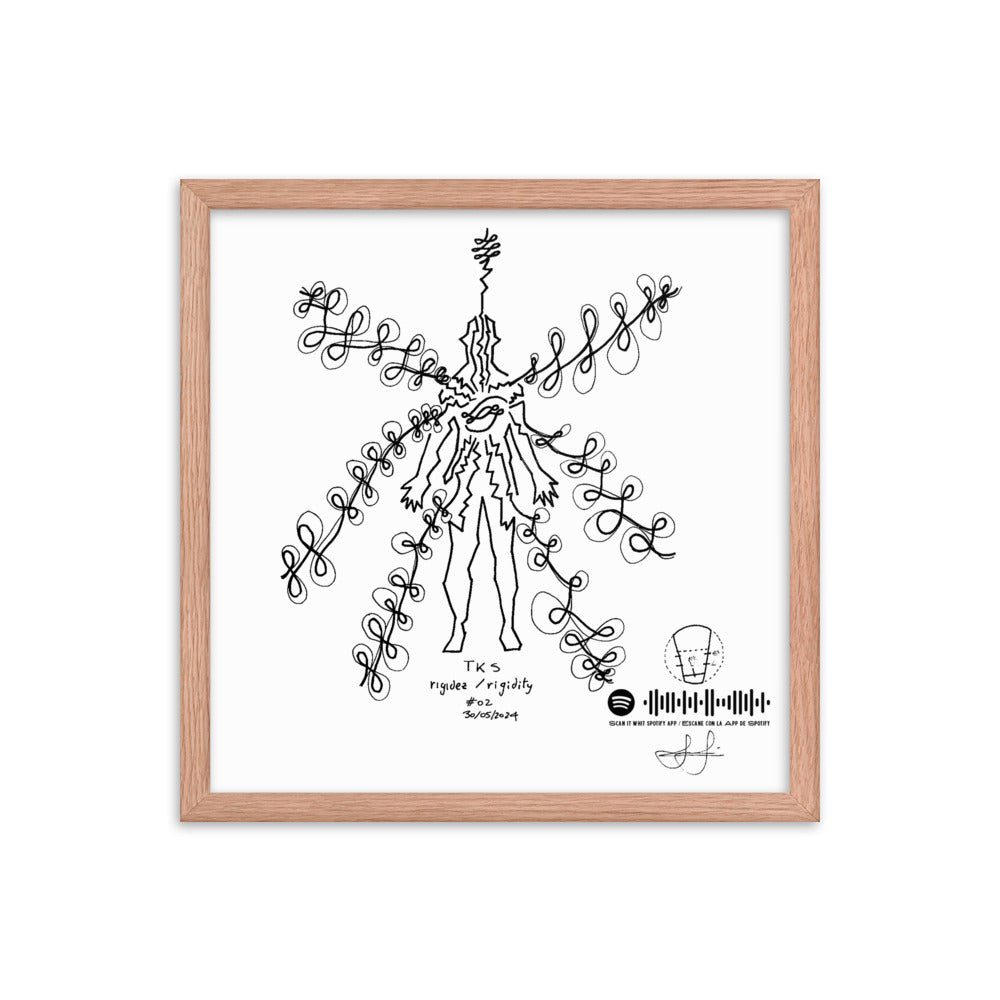 TKS 02 - Framed Original Art Print