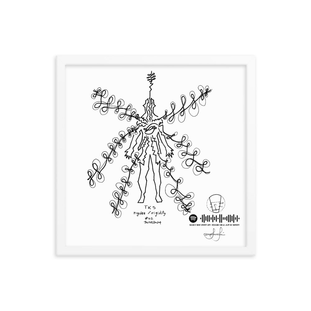 TKS 02 - Framed Original Art Print