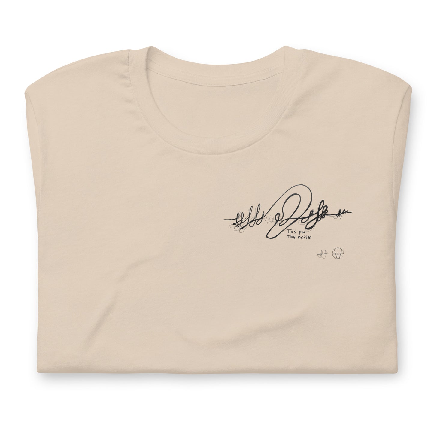 Unisex t-shirt - Tks for the noise
