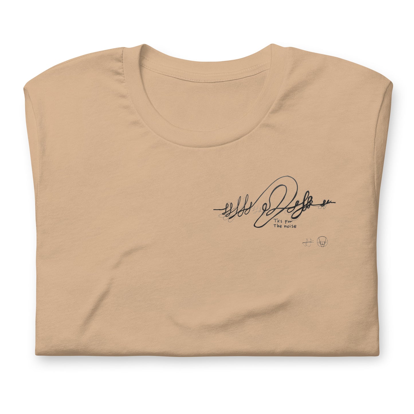 Unisex t-shirt - Tks for the noise